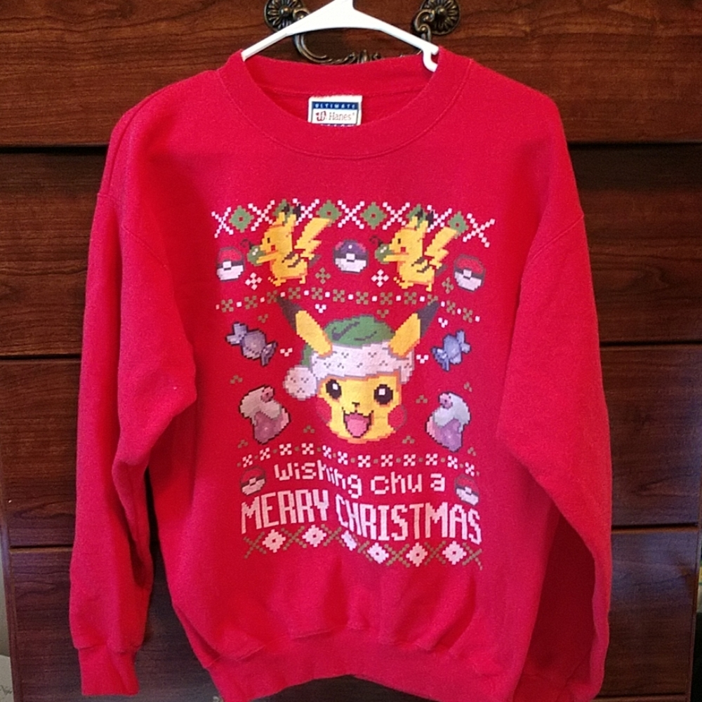 Unisex- Pikachu Christmas Sweatshirt